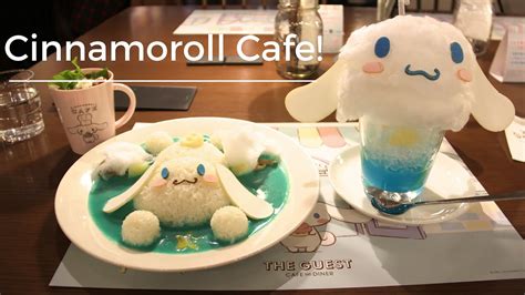 Cinnamoroll Cafe! - YouTube