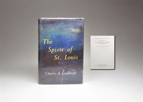 The Spirit of St. Louis - The First Edition Rare Books