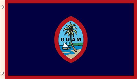 Guam Gifts | Guam Product - Flag of the U.S. Territory of Guam | Gerard Aflague Collection