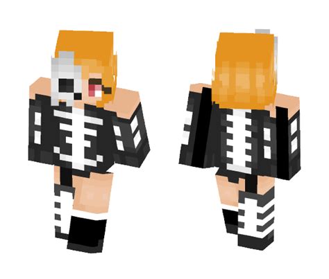 Download Skeleton Girl Minecraft Skin for Free. SuperMinecraftSkins