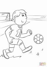 Cartoon Football Player coloring Page  Free Printable Coloring Pages sketch template