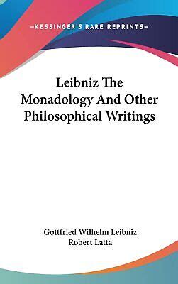 Leibniz The Monadology And Other Philosophical Writings (USED) | eBay