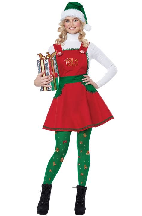 Elf in Charge Adult Costume - PureCostumes.com