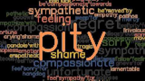 PITY: Synonyms and Related Words. What is Another Word for PITY ...