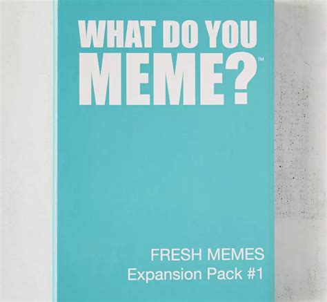 What Do You Meme Fresh Memes Expansion Pack | Urban Outfitters