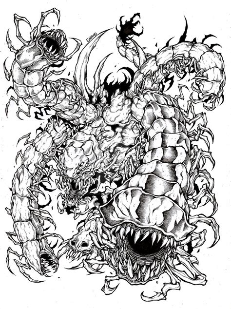 Centipede Demon - Dark Souls by thunderalchemist18 on DeviantArt