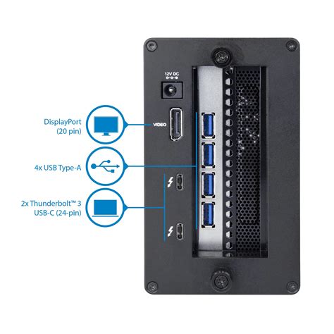 Thunderbolt 3 to PCIe USB 3.1 Adapter - Chassis + 4 Port Card - BCI Imaging Supplies