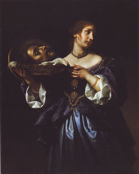 Salome With The Head Of ST John The Baptist Painting | Carlo Dolci Oil ...