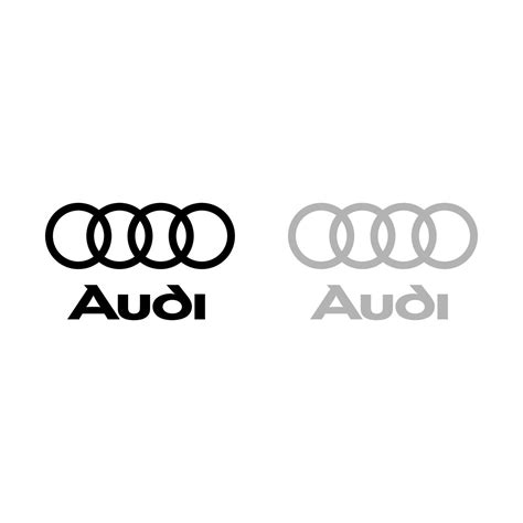 audi logo vector, audi icon free vector 19136454 Vector Art at Vecteezy