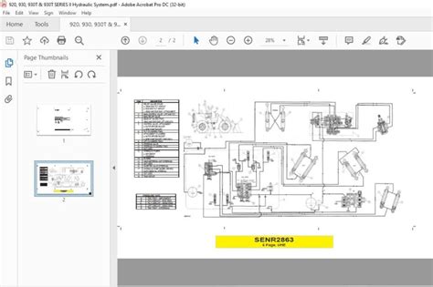 Cat 920, 930, 930T & 930T SERIES II Hydraulic System Schematic Manual - PDF DOWNLOAD ...