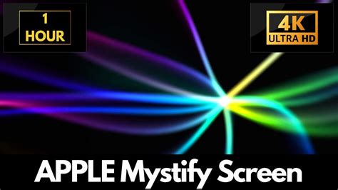 Apple Store Mystify Screensaver! 2 Hours 4K Satisfying Video (No Sound) Live Background ...