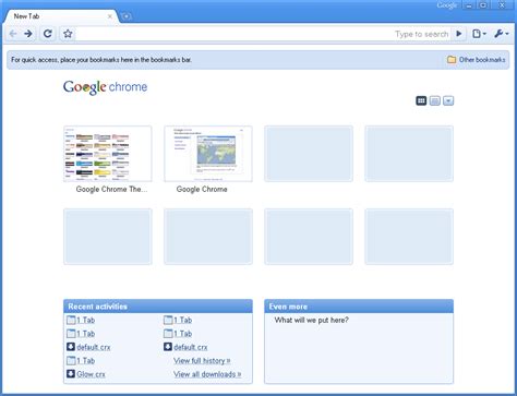 Google Chrome Themes Gallery Live