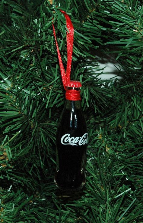 Coke, Coca Cola Glass Bottle Christmas Ornament | eBay