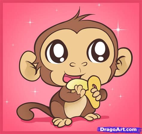 Cartoon Drawing Of Monkey at GetDrawings | Free download