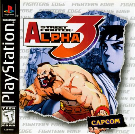 Street Fighter Alpha 3 (1998) box cover art - MobyGames