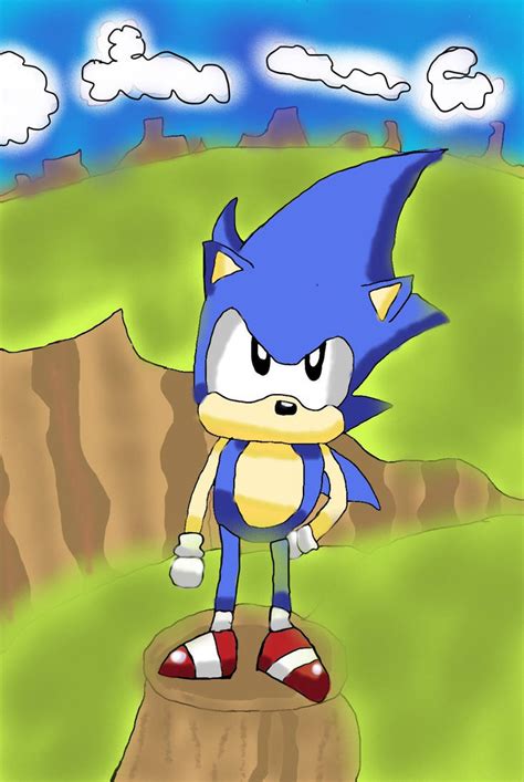 Sonic CD ART by mrrandom151 on DeviantArt