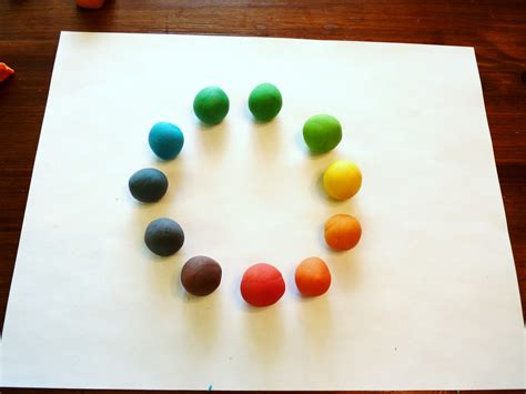 At the Butterfly Ball: Home-made Play Dough Color Theory