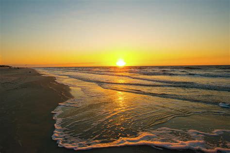 Sunrise on the Beach-Hilton Head Island South Carolina Photograph by William Reagan