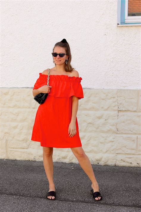 Orange Summer Dress - Fashion Blog Heartfelt Hunt by Marie Mehta