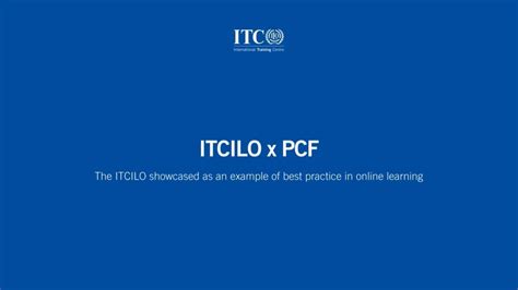 ITCILO showcased as an example of best practice in online learning | ITCILO