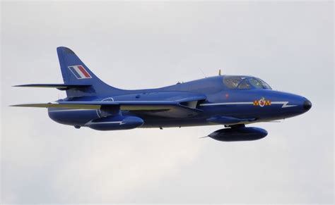 Hawker Hunter T.7 “Blue Diamond” | Fighter jets, Hawker, Hunter