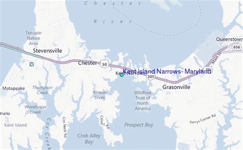 Kent Island Narrows, Maryland Tide Station Location Guide