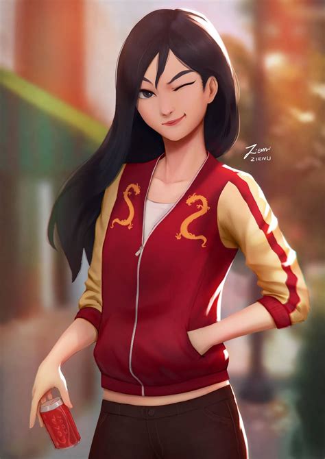 Mulan by Zienu Disney Pixar, Punk Disney, Mulan Disney, Disney Princess ...