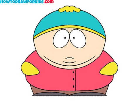 How to Draw Eric Cartman - Easy Drawing Tutorial For Kids