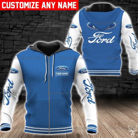 Ford Hoodie/Zip Hoodie Personalized Ford Unisex Hoodie Gift | Etsy