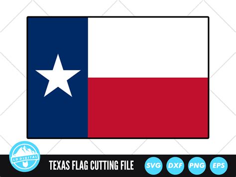 Texas Flag SVG | Texas Lone Star Flag Graphic by lddigital · Creative Fabrica