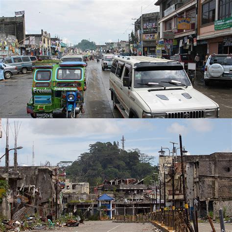 Marawi, before and after the siege