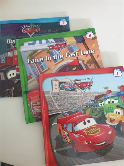 Disney pixar cars volume 1, 2 & 3, Hobbies & Toys, Books & Magazines, Children's Books on Carousell