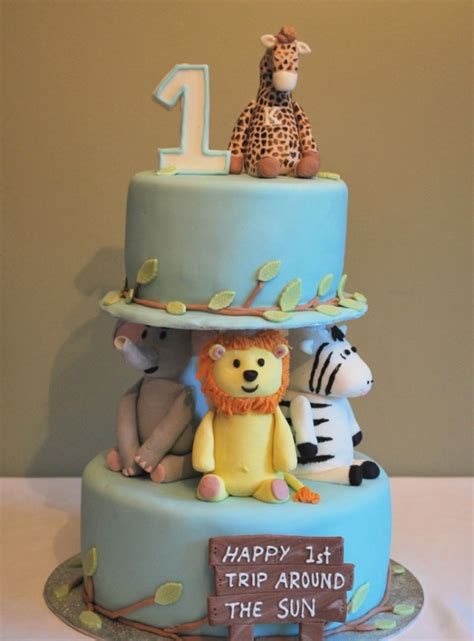 15 Baby Boy First Birthday Cake Ideas - Top Dreamer