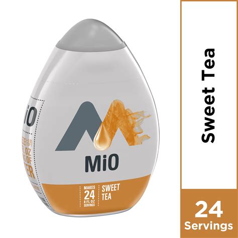 MiO Sweet Tea Liquid Water Enhancer , Caffeine Free, 1.62 fl oz Bottle ...