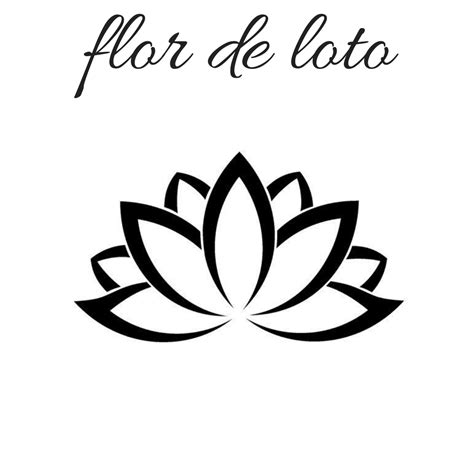 ILUSTRACIÓN PARA TATUAJE DE LA FLOR DE LOTO | Flor de loto, Flor de ...