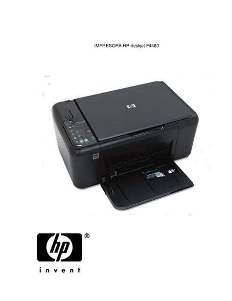 Impresora hp deskjet f4480