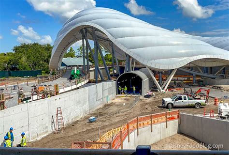 PHOTOS: UPDATE on TRON Roller Coaster Construction in Disney World - Disney by Mark