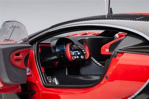 AUTOart Bugatti Vision Gran Turismo - Italian Red/Black Carbon ...