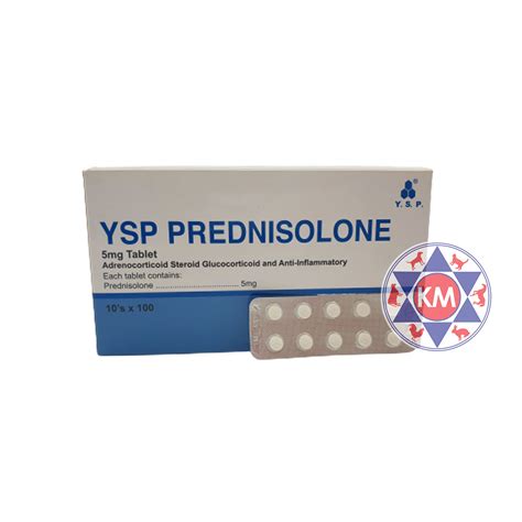 Prednisolone Tabs - 1000's - KM Vet Pharm Sdn Bhd