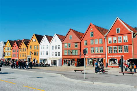 The UNESCO World Heritage Site of Bryggen... In Bergen, Norway. - Hand Luggage Only - Travel ...