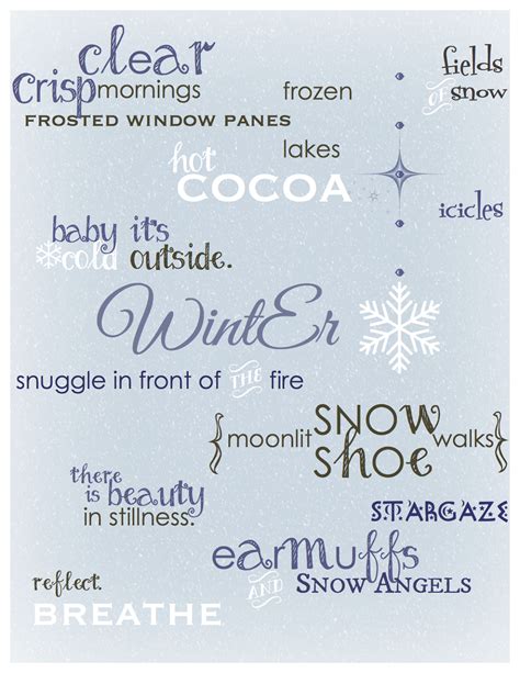 her lovely nest.: happy winter solstice - free winter word art!