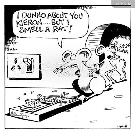 Smelling A Rat Cartoons and Comics - funny pictures from CartoonStock