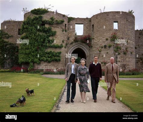 Royalty - The Gloucesters' - Barnwell Manor Stock Photo - Alamy