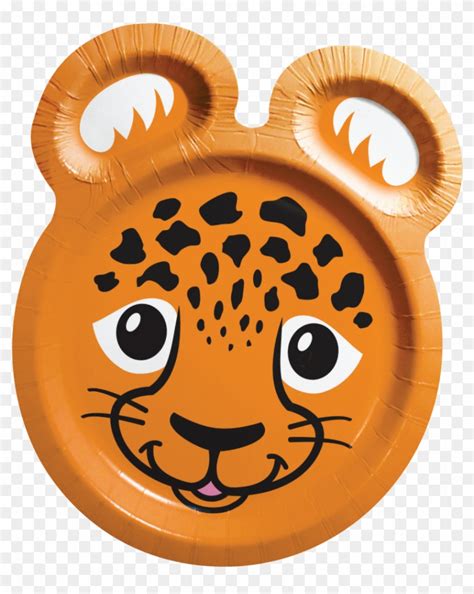 Party Like A Wild Animal Paper Plates, - Zoo Pals Plates, HD Png ...