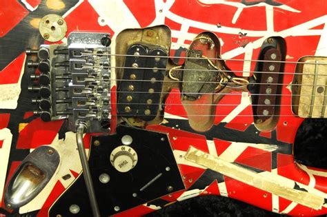 Eddie Van Halen and Frankenstrat - ASHCRAFT STUDIOS