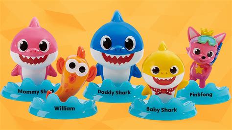 Baby Yellow *100% authentic Brand New WowWee Pinkfong Baby Shark Official Song Doll fabrictown.ca