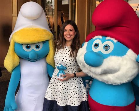 Raya Abirached voices Smurf Willow in the Arabic version of 'The Lost Village' movie | Al Bawaba