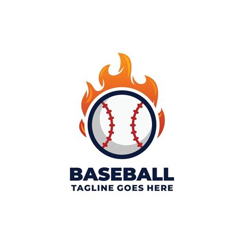 Baseball logo design vector illustration 14730236 Vector Art at Vecteezy