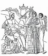 Ancient Greek Coloring Pages Sketch Page sketch template
