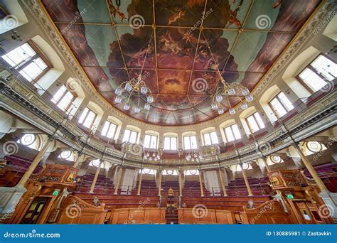 Sheldonian Theatre Interior. Oxford University. Oxford. England ...